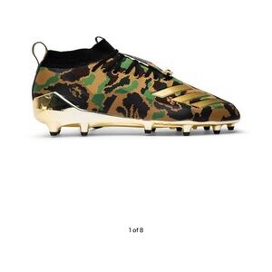 A bathing ape x adizero cleat “green camo”